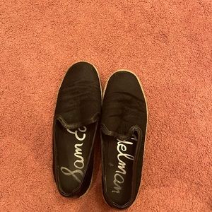 Sam Edelman slip on velvet shoes.